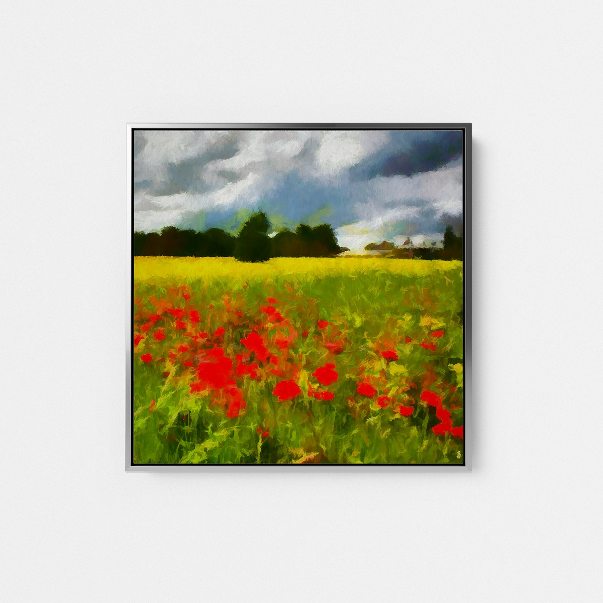 Bordeaux Poppy Fields II