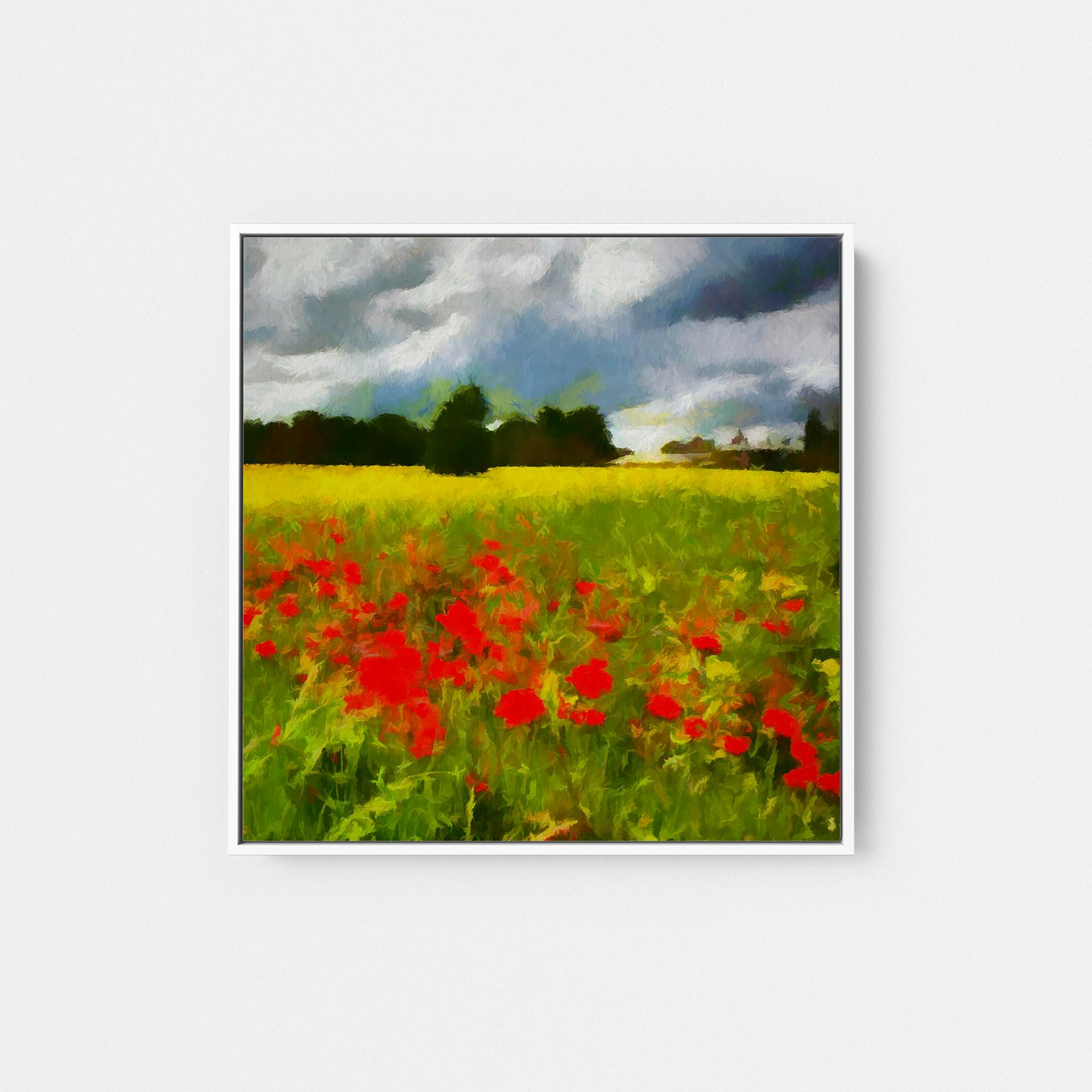 Bordeaux Poppy Fields II