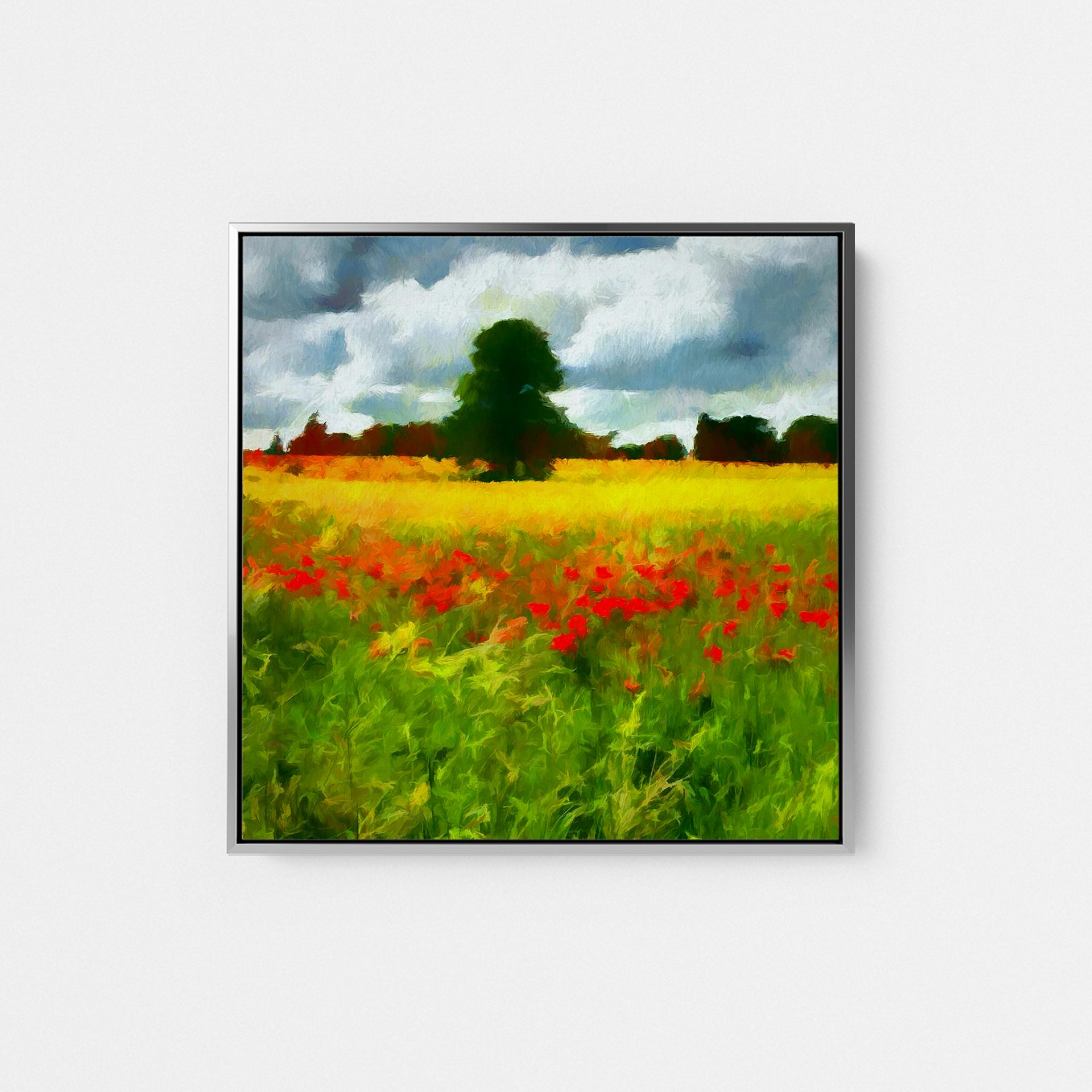 Bordeaux Poppy Fields I