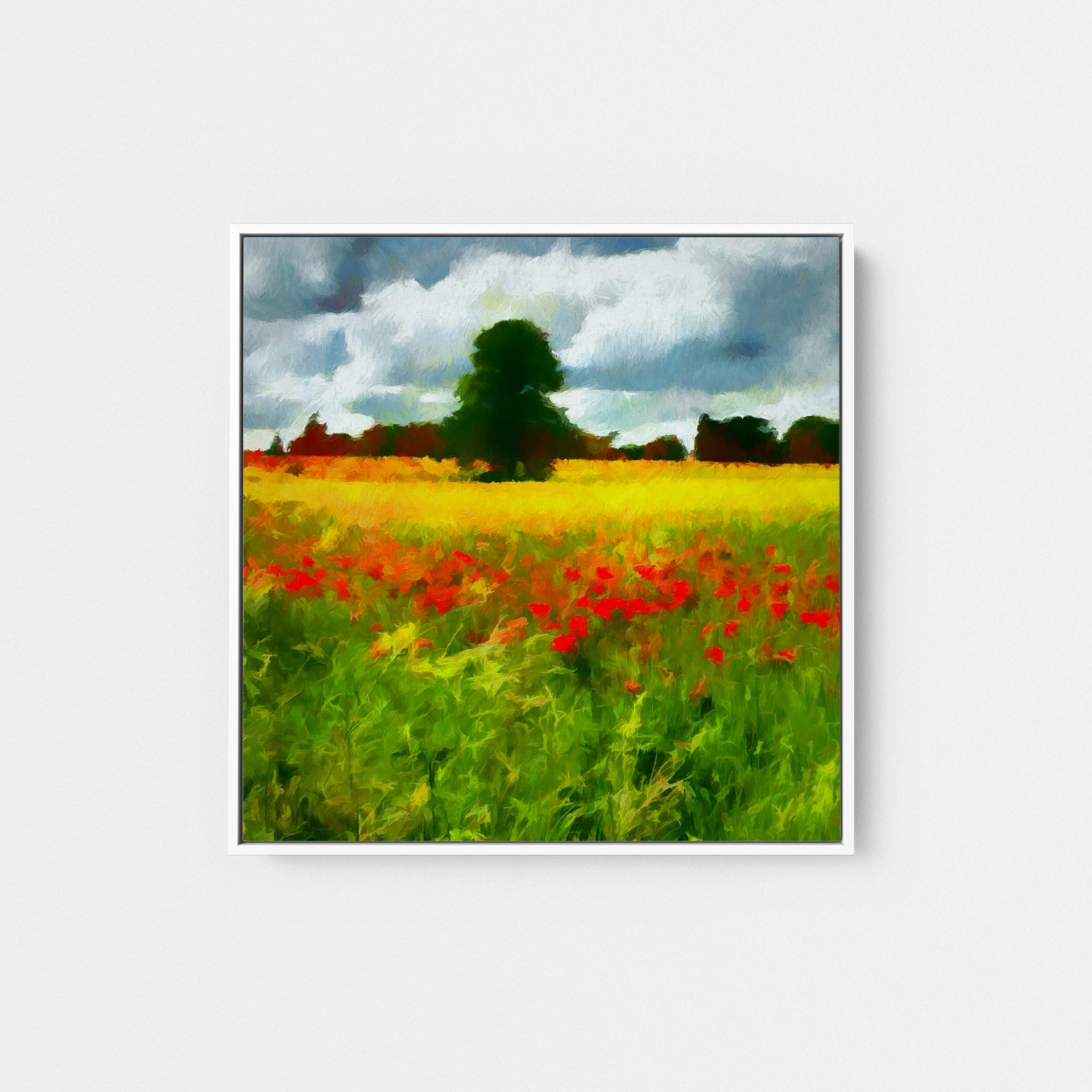 Bordeaux Poppy Fields I