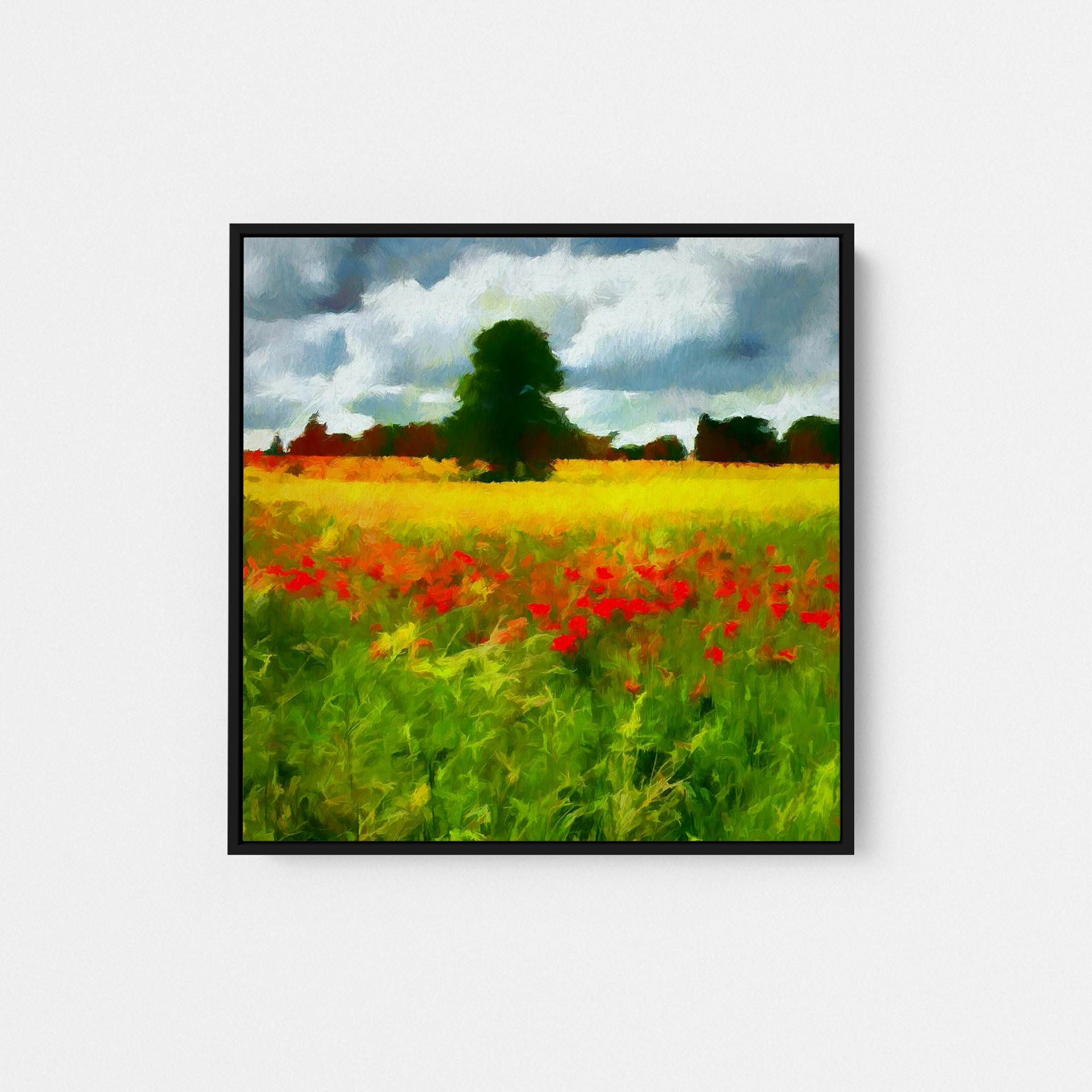 Bordeaux Poppy Fields I